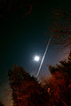 Conjunction of Jupiter and Moon