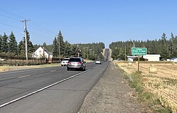 Highway 2 in Deep Creek