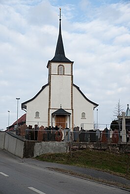 Church in Delley-Portalban