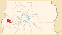Location of Sol Nascente/Pôr do Sol in the Federal District