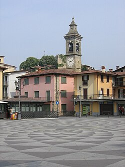 View of the town centre