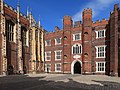 Gateway (on right), Clock Court, Hampton Court Palace