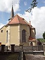 Chevet de l'église Saint-Brice.