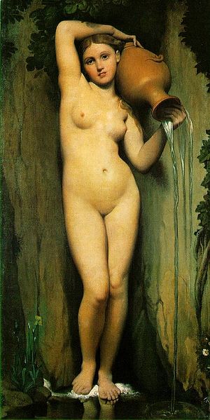 Jean-Auguste-Dominique Ingres: La source (Die Quelle), 1820-1856