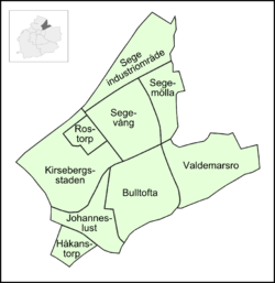 Kirseberg's neighbourhoods