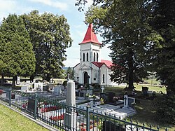 Lutheran cemetery and chapel