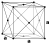 Gold has a lattice face centered cubic crystal structure