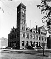 U.S. Court House and Post Office, Keokuk, Iowa, now the Lee County Courthouse, in the Queen Anne style