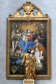 I- Tableau de Reynaud Levieux : La Vision de saint Blaise.