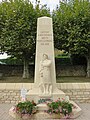 Le monument aux morts.