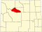 Hot Springs County map