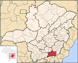 Juiz de Fora – Mappa