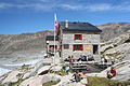 Il rifugio nell'ampliamento del 1984