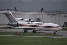 A Boeing 727-2MF with the recent livery of Kalitta Charters II