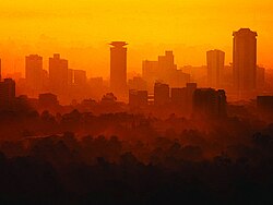 Skyline von Nairobi