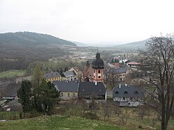 Panorama of Valeč