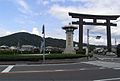 三輪山と大神神社大鳥居