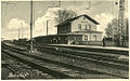 Ehemaliger Bahnhof an der Bahnstrecke München-Augsburg