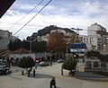 Vue sur le lieu-dit Oued Kniss et la ligne du téléphérique du Palais de la Culture