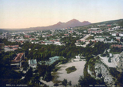 Vista panorámica de la ciudad siglo XX