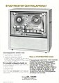 Studymaster tape recorder, "Studymaster Centralapparat". For language teaching in schools. (1960-1972)