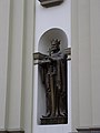 Statue de Saint-Vladimir à la Cathédrale de la Sainte Résurrection d'Ivano-Frankivsk en Ukraine.