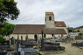 Cimetière et face sud,