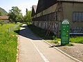 Piste cyclable à Challes-les-Eaux