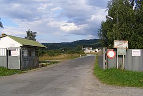 Portão de Ingresso na Área Militar.