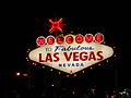 Echtes Las-Vegas-Schild