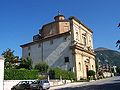 Vista do exterior da igrexa da Madonna del Prato