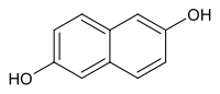 Strukturformel von 2,6-Dihydroxynaphthalin