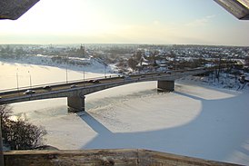 Мост имени 50-летия Октября (фото с Покровской башни)