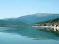 Le lac Prespa.