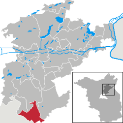 Ahrensfelde – Mappa