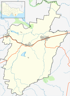 Morwell is located in City of Latrobe