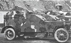 Auto-canon avec camouflage