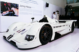 Jenny Holzer, BMW V12 LMR, des 24 Heures du Mans 1999