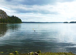 Vy från Kilsviken mot syd