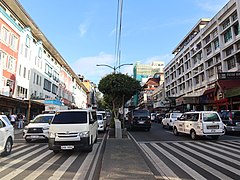 Baguio Session Road center island