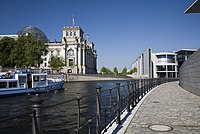 The Spree by the Bundestag