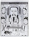 Posthumous Qing-dynasty depiction