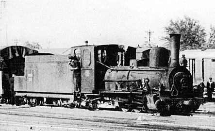 Class Hb without side tanks and with tender, c. 1925