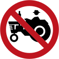 SR-24 No entry for Tractor