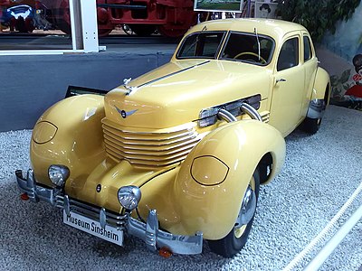 Cord automobile model 812, designed by Gordon M. Buehrig and staff (1937)