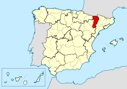 Mapa da área da diocese