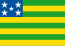 Bandera del estado de Goiás