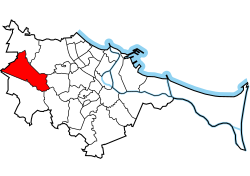 Location of Matarnia within Gdańsk