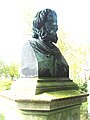 Grave monument bust of Ernst von Lasaulx