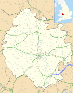 Wolferlow is located in Herefordshire
